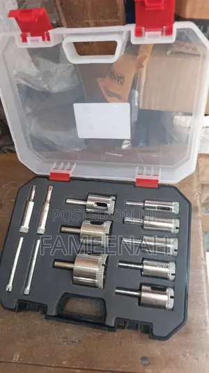 12pcs Diamond Drill Bit Set/Glass Bits/Marble/Tiles Bits 6mm - 35mm