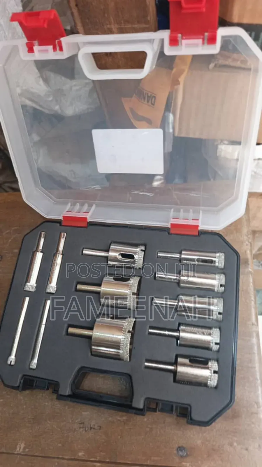 12pcs Diamond Drill Bit Set/Glass Bits/Marble/Tiles Bits 6mm - 35mm
