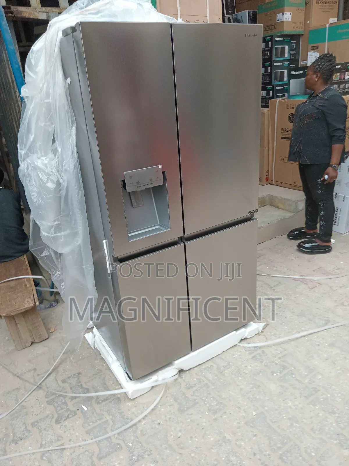 Hisense Refrigerator Side by Side Door
