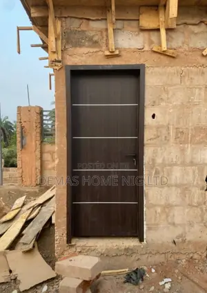Walnut Wooden Door 3 by 7ft