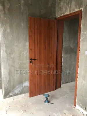 Red Wooden Door