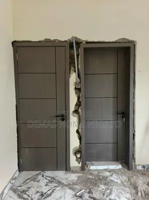 Gray Wooden Door
