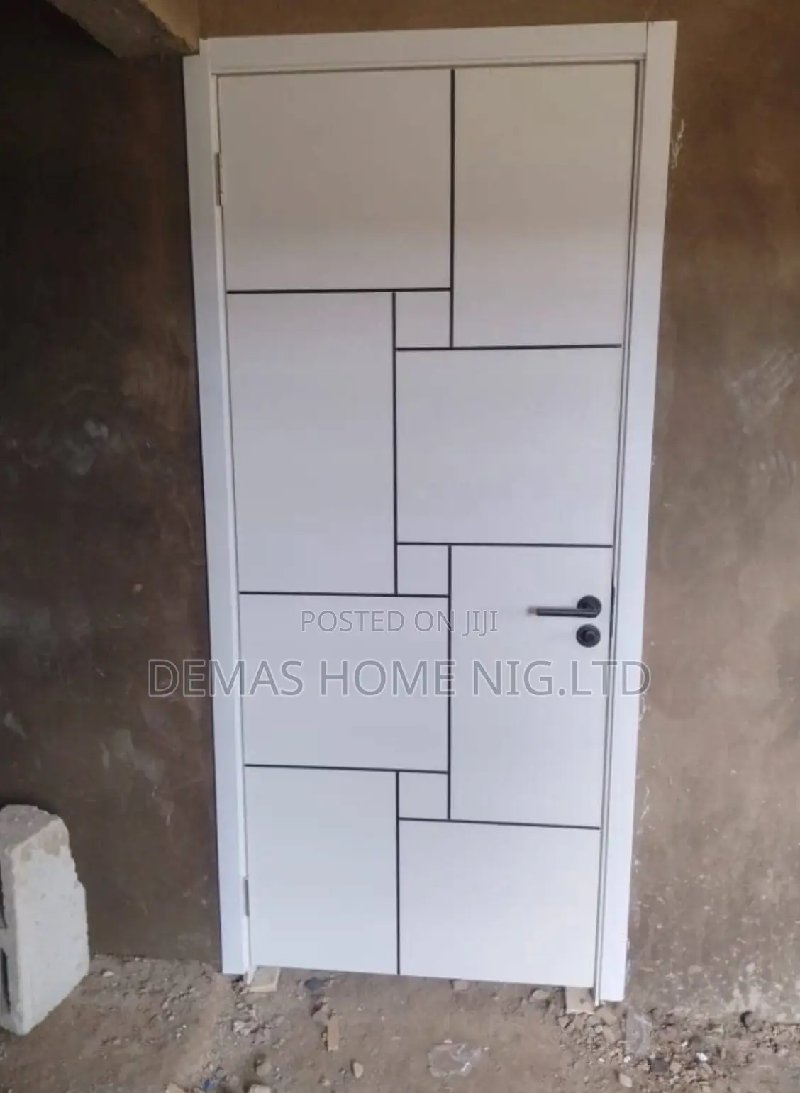 White Wooden Door 3 by 7ft