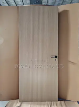 Imported Plan Gray Wooden Door