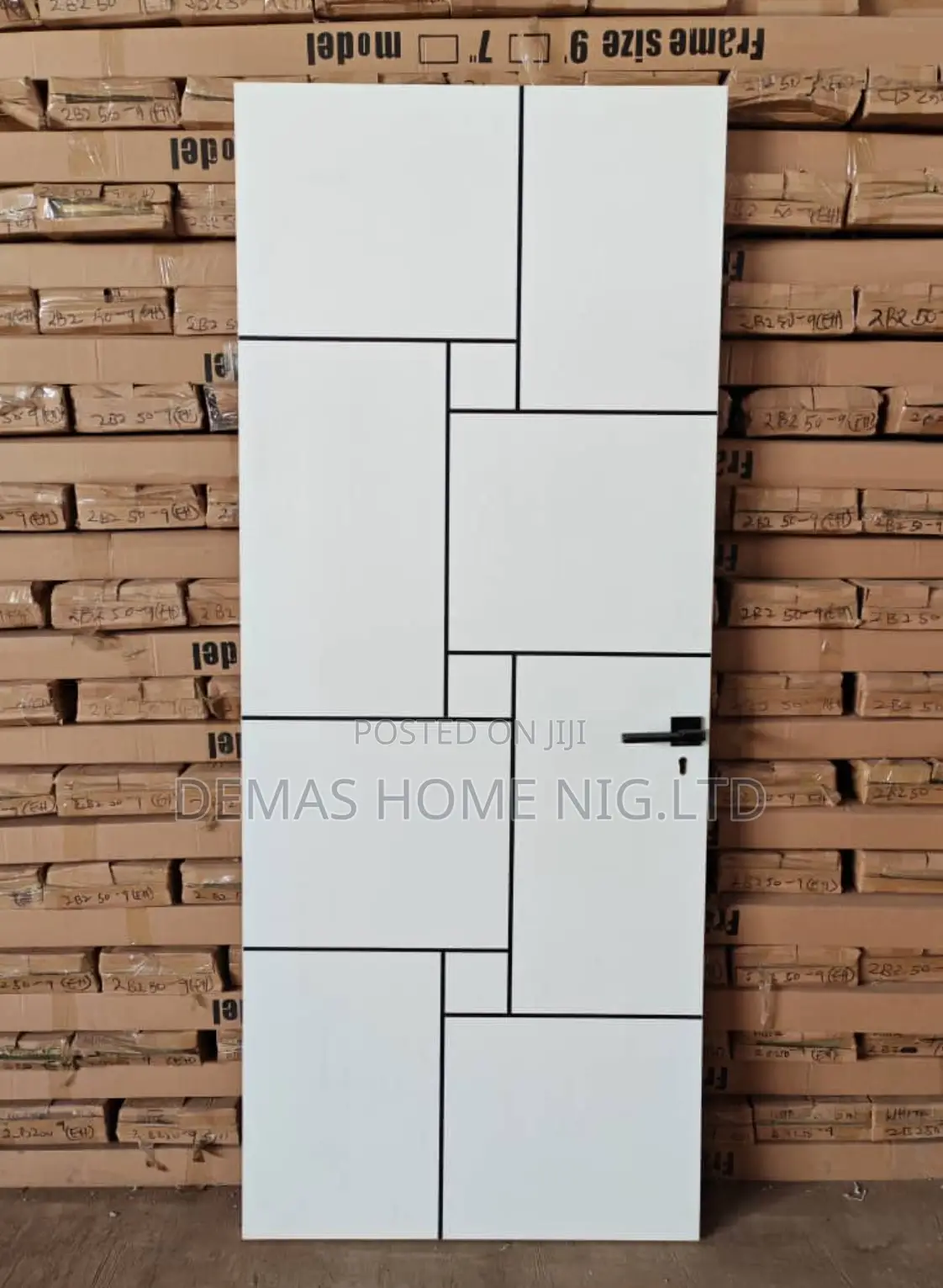 Imported White Wooden Door
