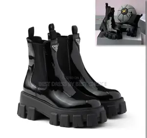 Top Quality Original Prada Luxury Boots for Men