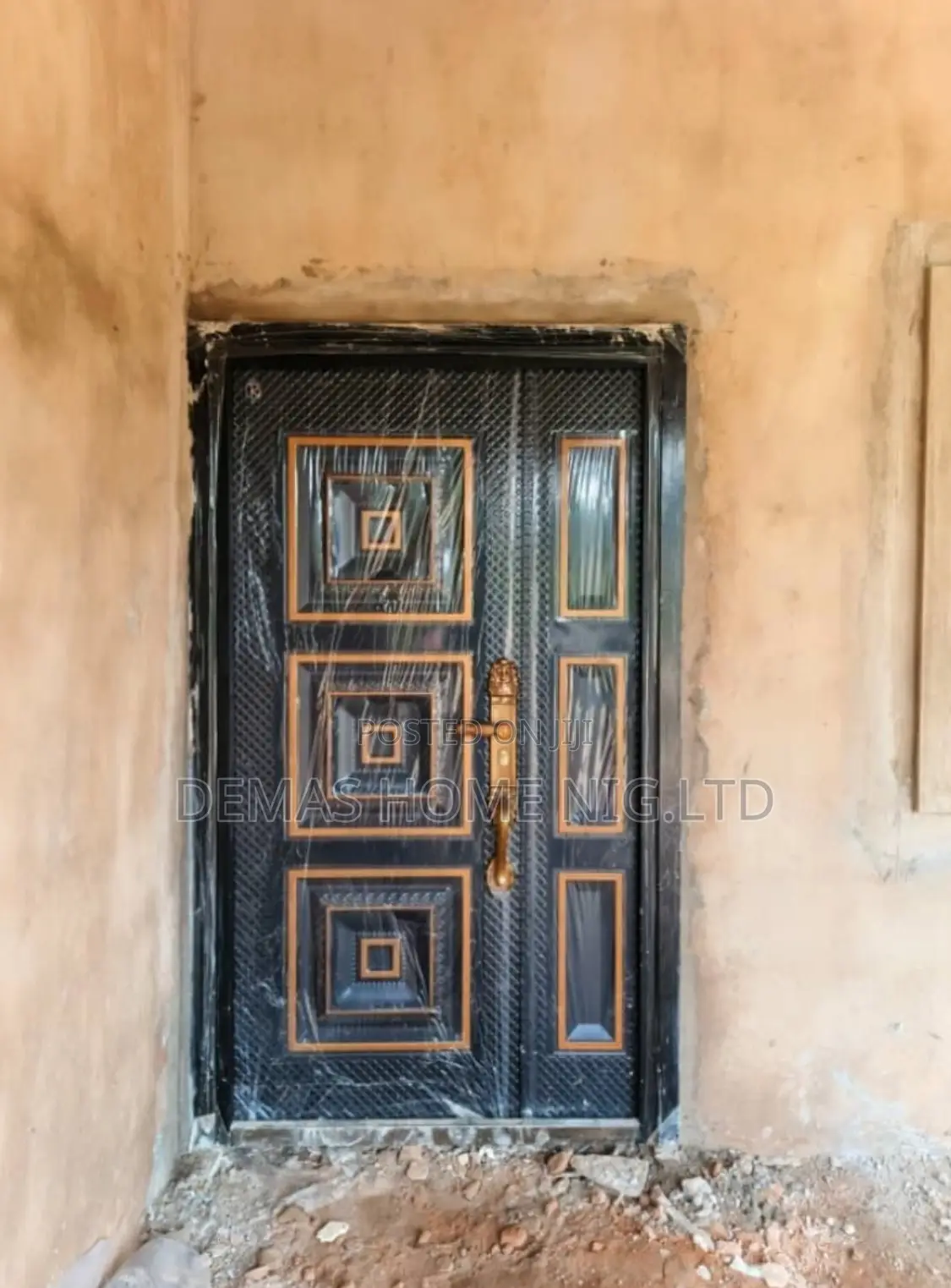 German Copper Door 3 Step