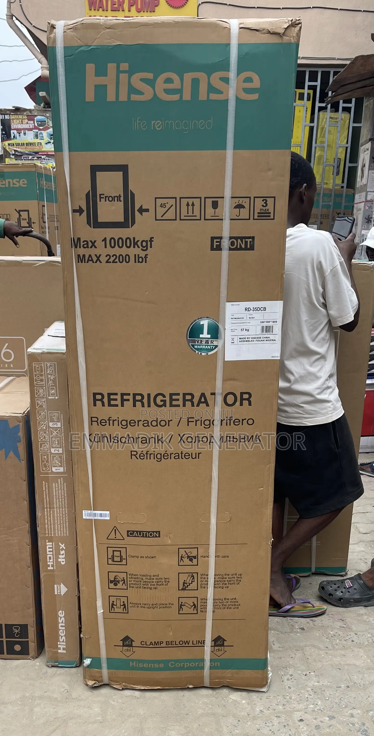 Hisense Fridge Rd-35cdb