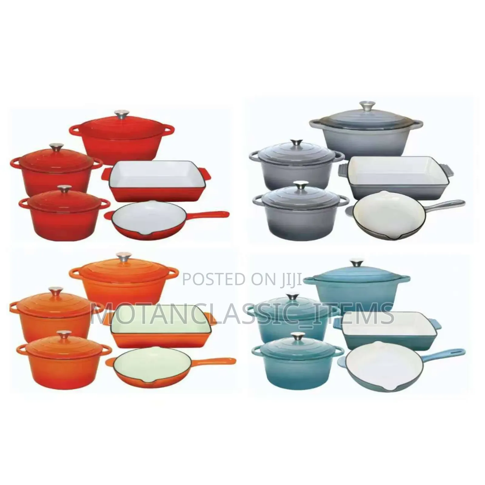 Cast Iron Pot 5 in a Set Vmigo