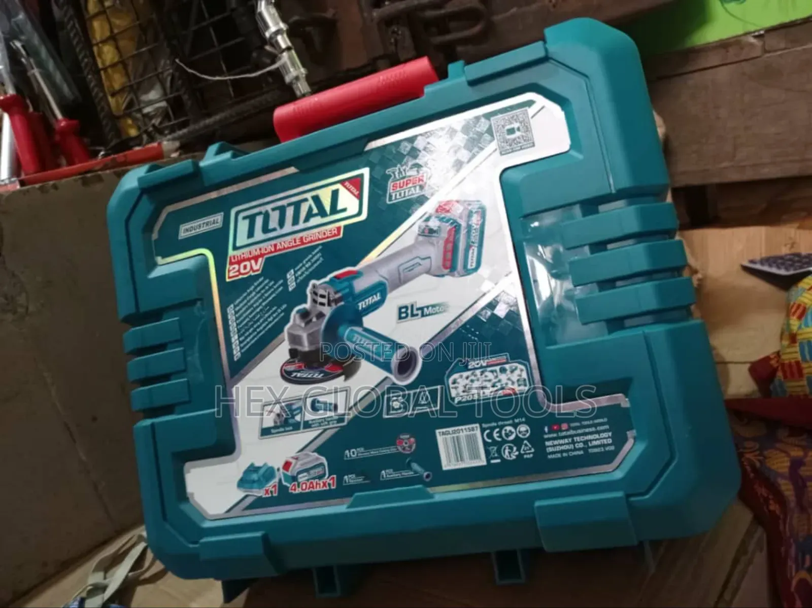 Cordless Angle Grinder