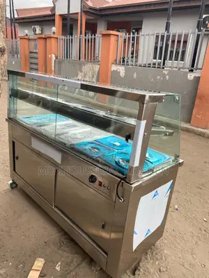 Standing Food Warma With Cabinet
