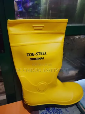Safety Yellow Rain Boots