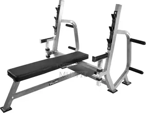 Multifunctional Olympic Flat Bench Press With Rack