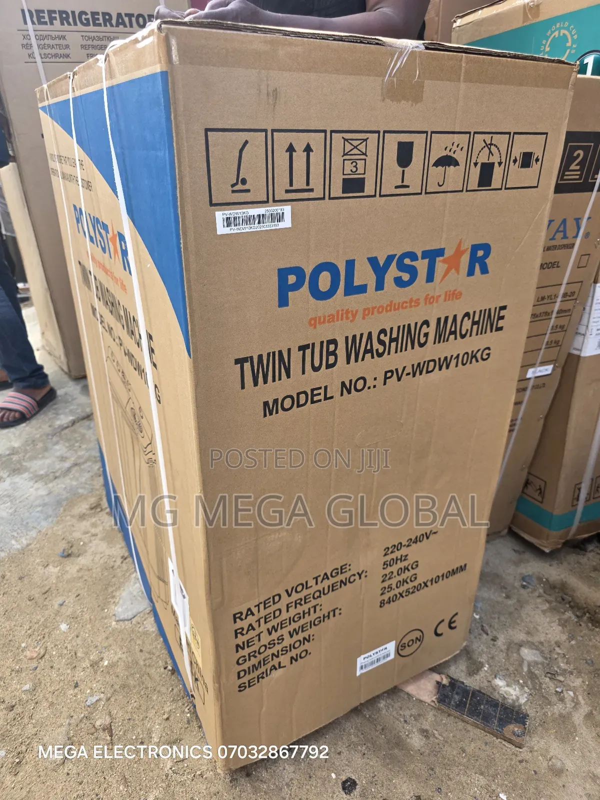 Polystar 10kg Washing Machine