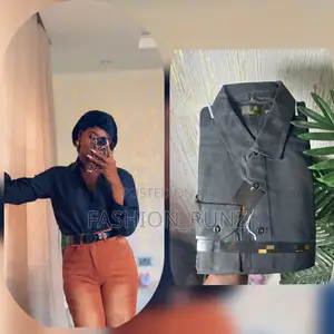 Black Longsleeve Button Down Shirt