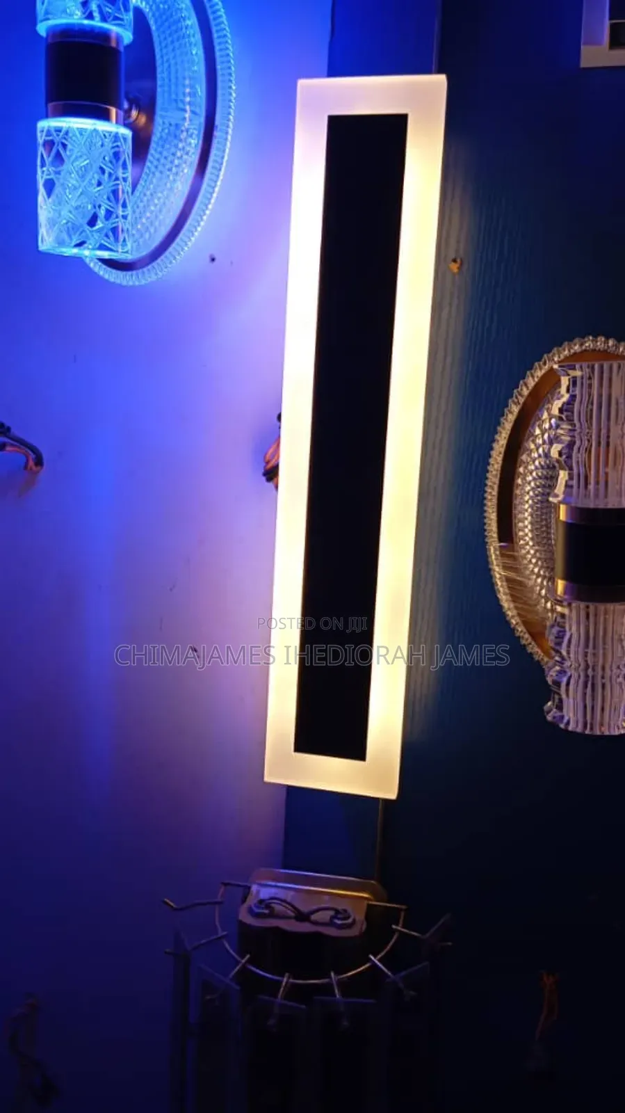 Led Outdoor Wall Light Long Light Bar Ip65 Waterproof Wall Lamp Garden