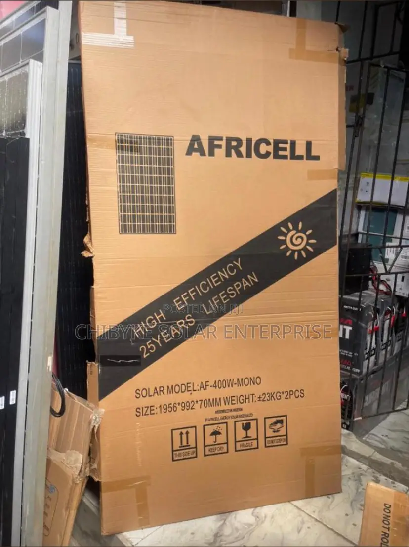 400watts Africell Long Frame 72cells