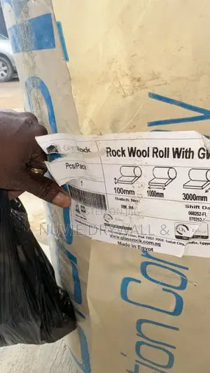 Glass Rock Wire Mesh Rockwool 100mm