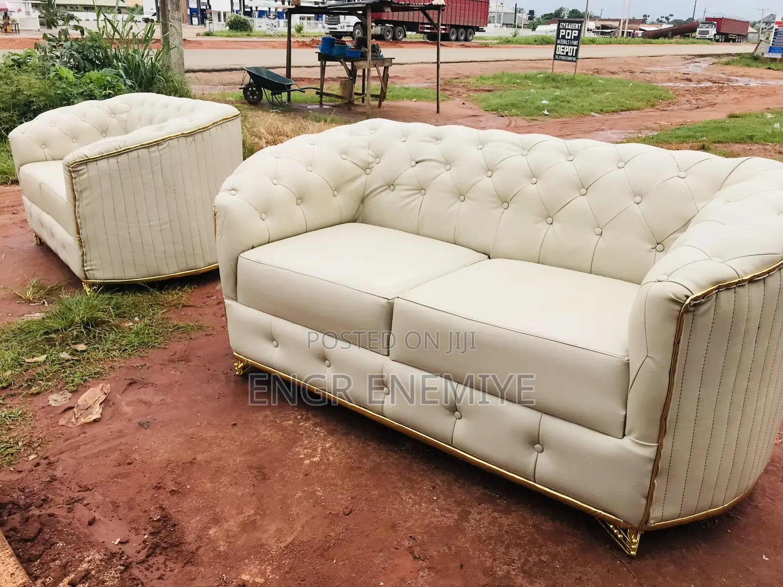 Leather Sofa Chair