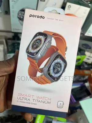 Porodo Smartwatch Ultra Titanium