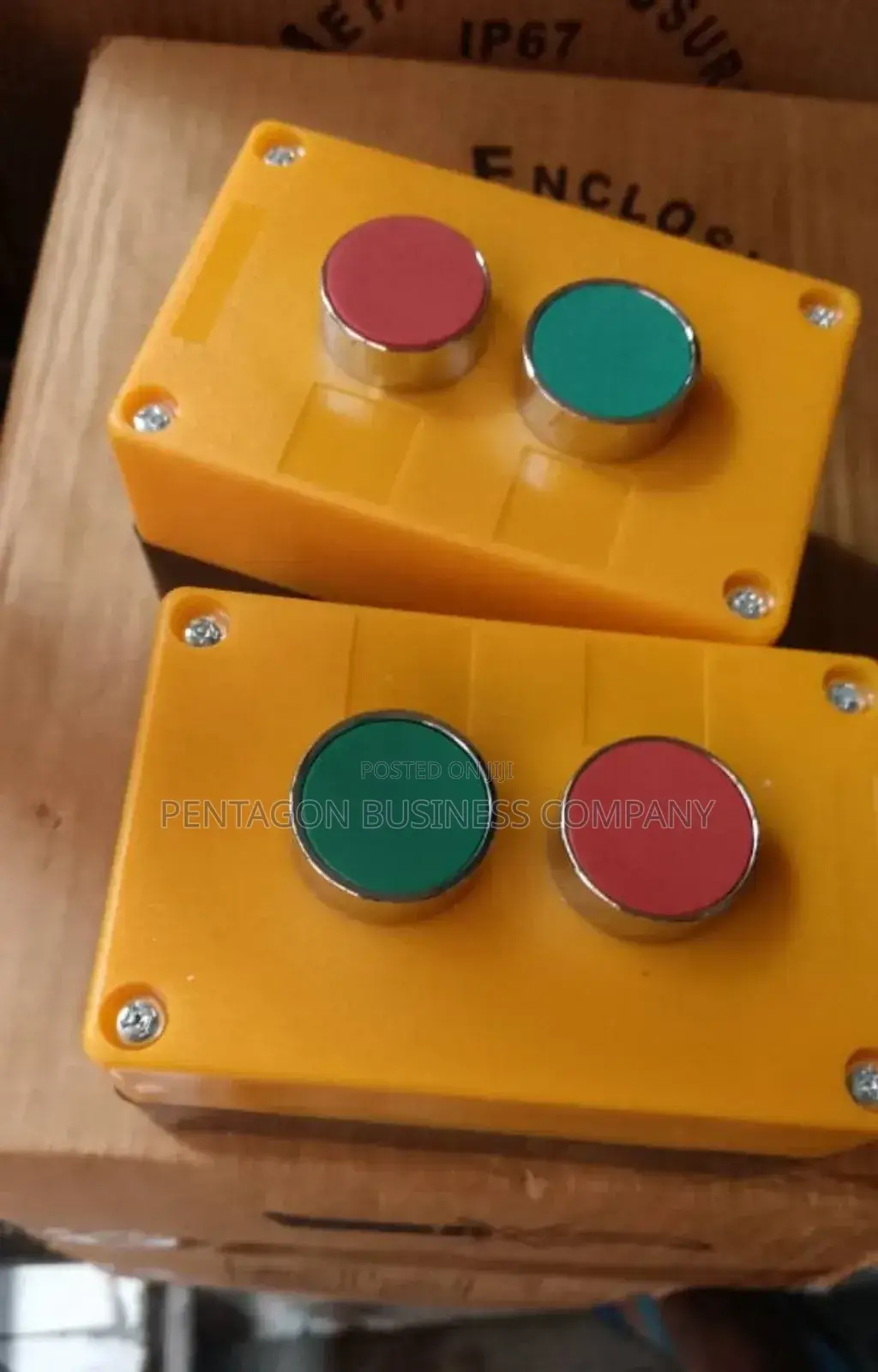 2way Pushbutton Switch Box