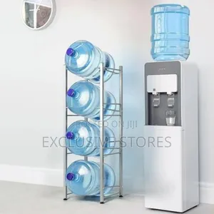 4 Layer Water Dispenser Rack (Silver)