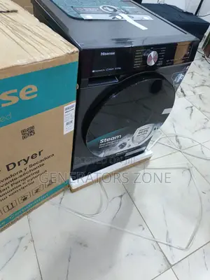 Hisense 10.5kg Washer Dryer – Wide 135° Door Opening for Easy Loading