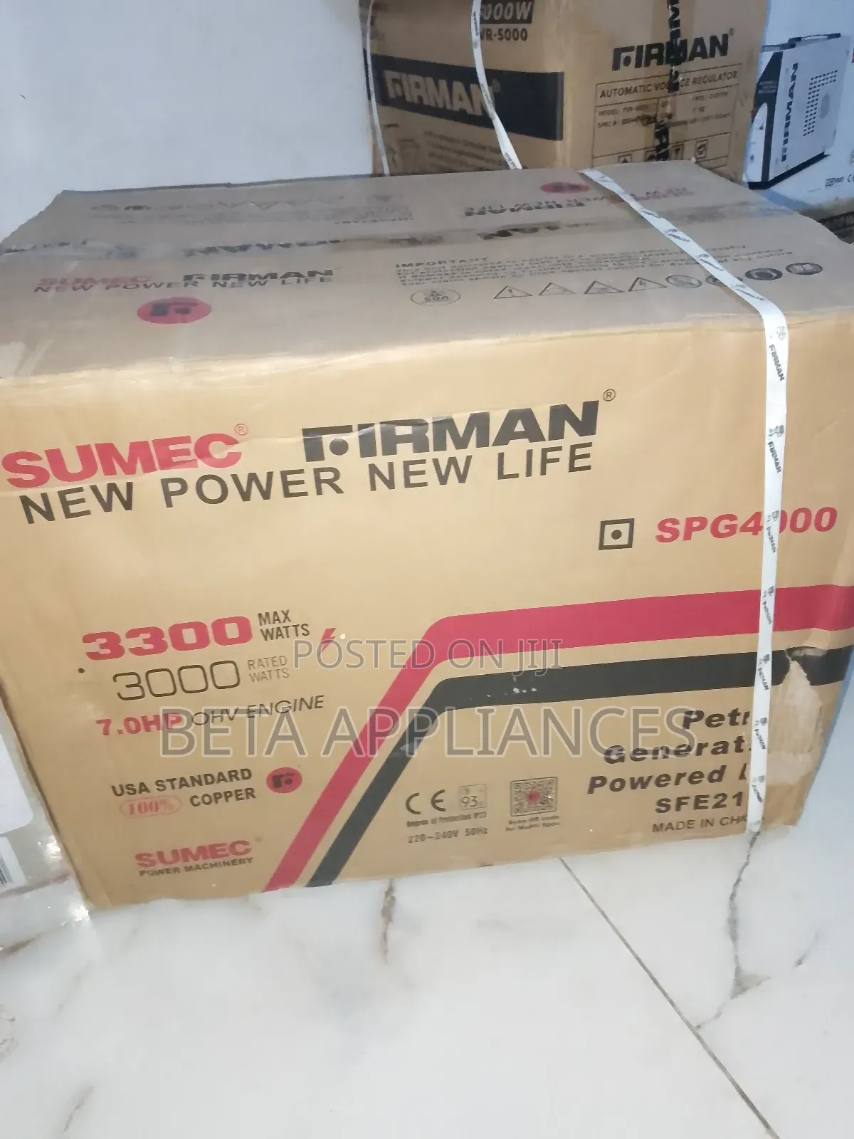 Firman SPG 4000 3.2kva Power Generator