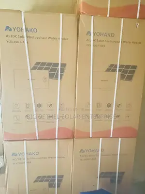 150l of New Yohako Solar Waterhearter