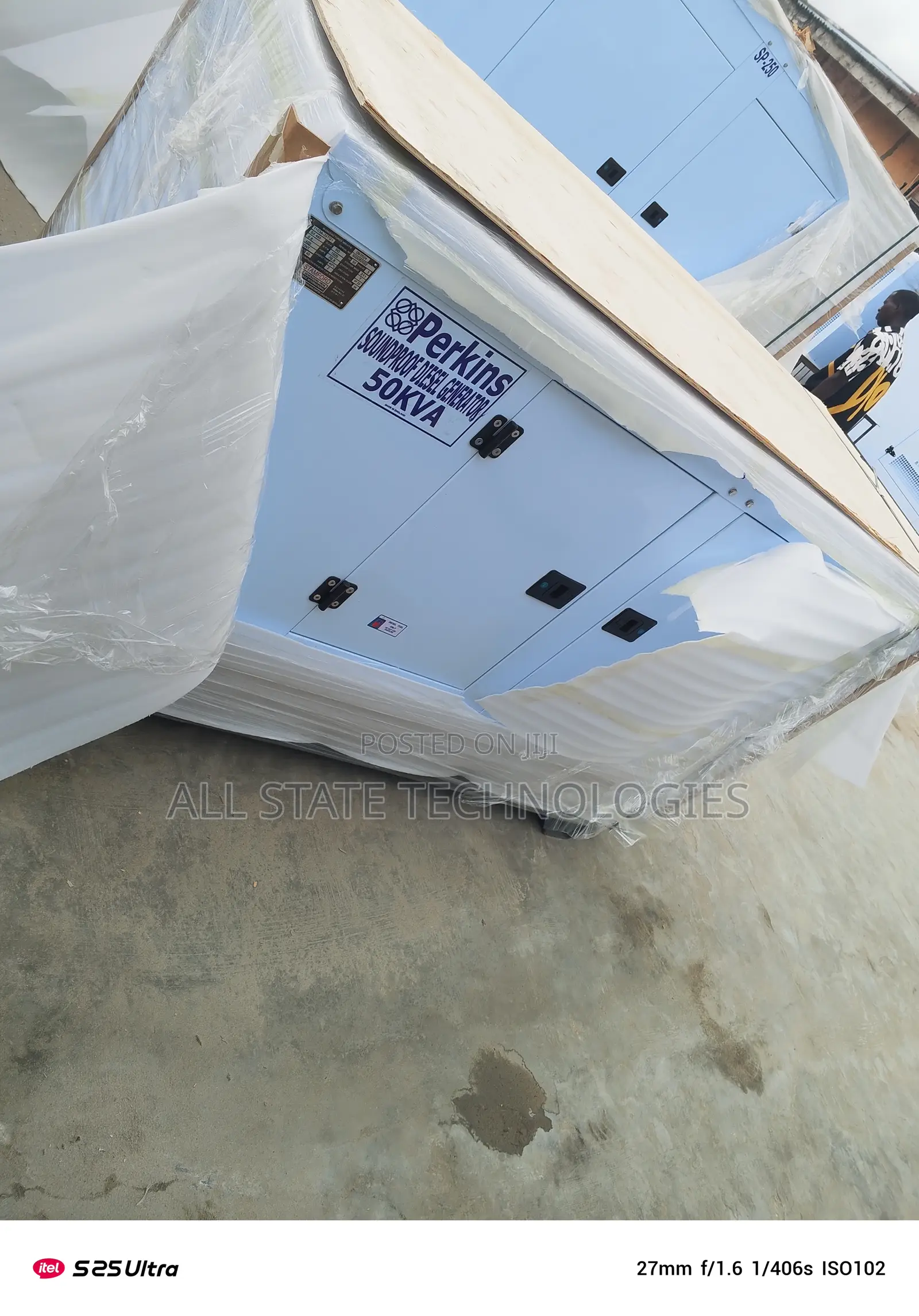 65db Silent Generator – Perkins 50kva Model