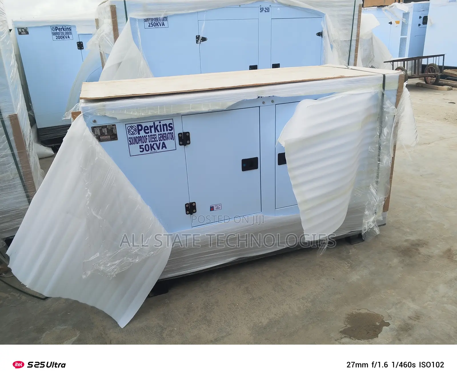 Commercial Backup Generator – Perkins 50kva
