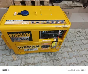 10.5kva Firman Original Sound Proof Generator Diesel