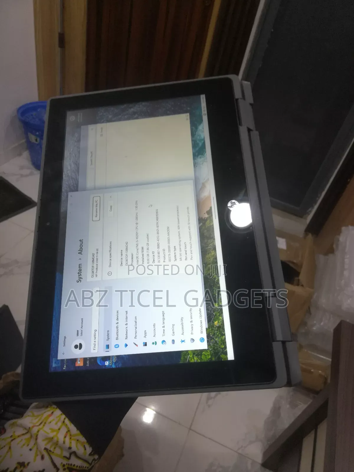 Laptop HP ProBook X360 11 G6 EE 8GB Intel Core I5 SSD 128GB