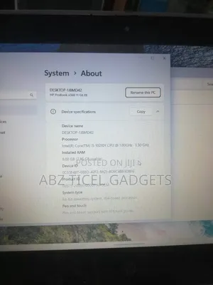 Laptop HP ProBook X360 11 G6 EE 8GB Intel Core I5 SSD 128GB