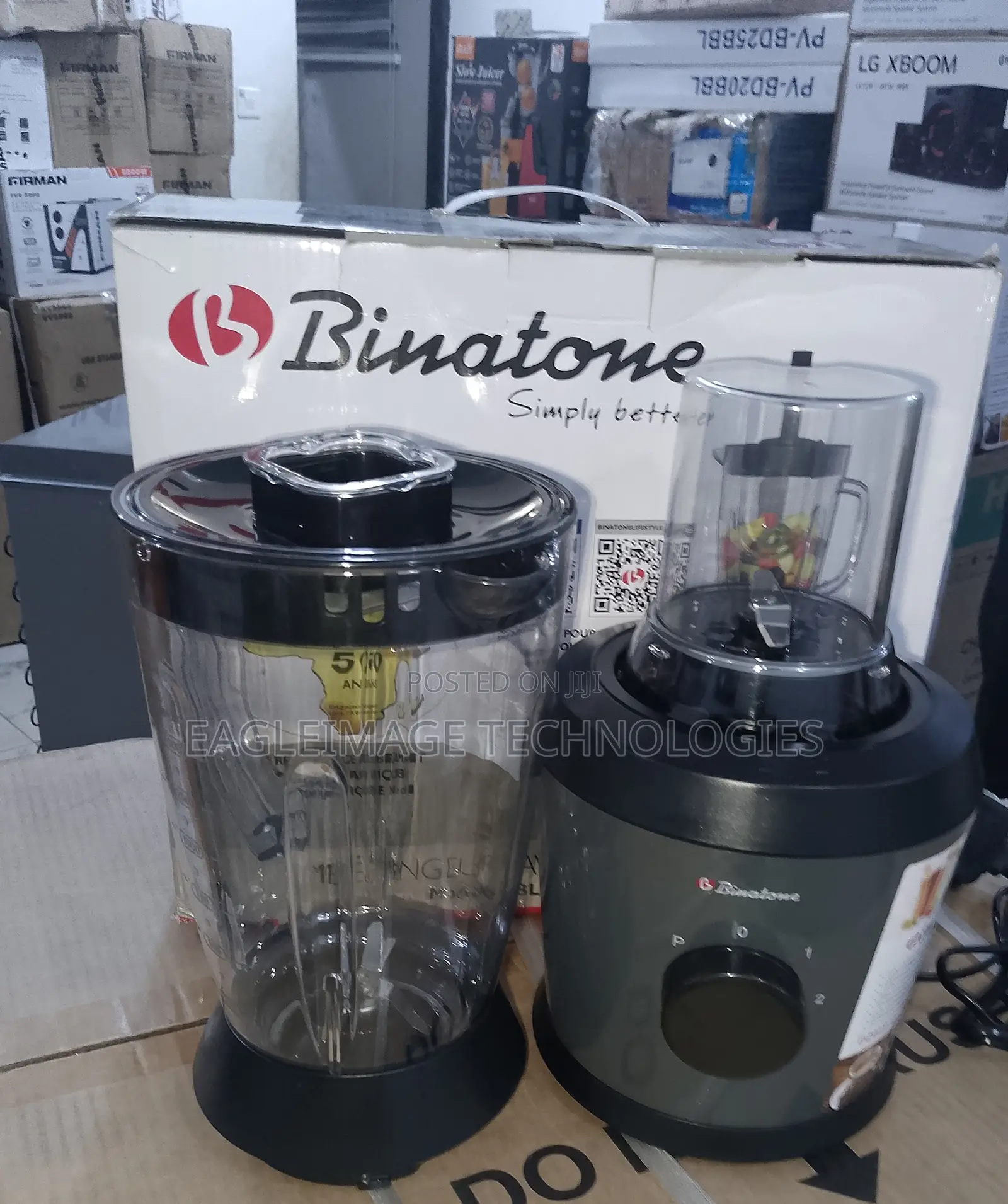 Binatone BLG-595 Mk2 Powerful 500w Blender With Grinder