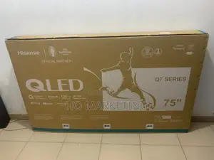 Hisense 75” Qled Smart Tv – Model 75q6n, High Quality