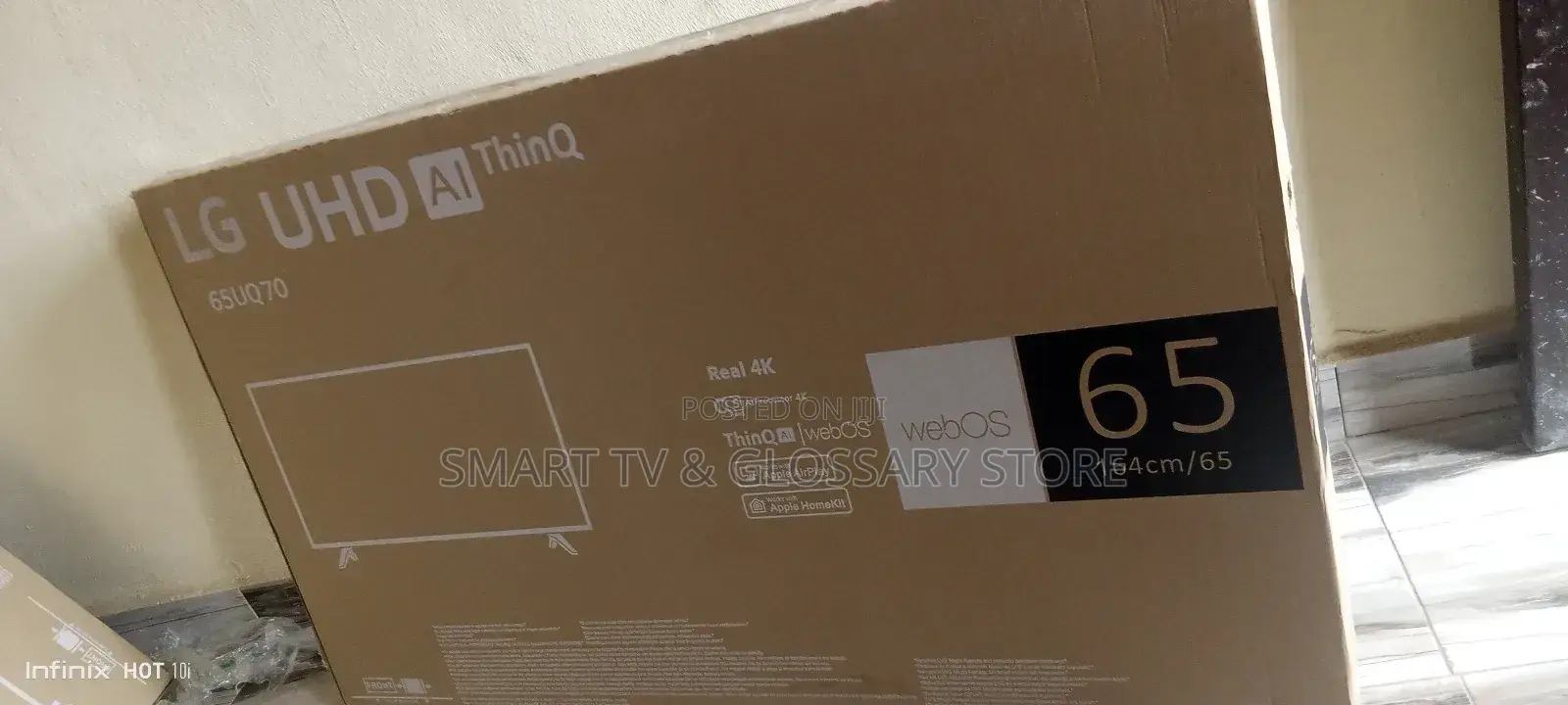 65 Inches With Durable Power Input