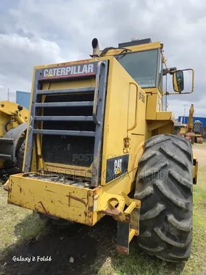 A Caterpillar Padfoot Roller Drum and Tyre