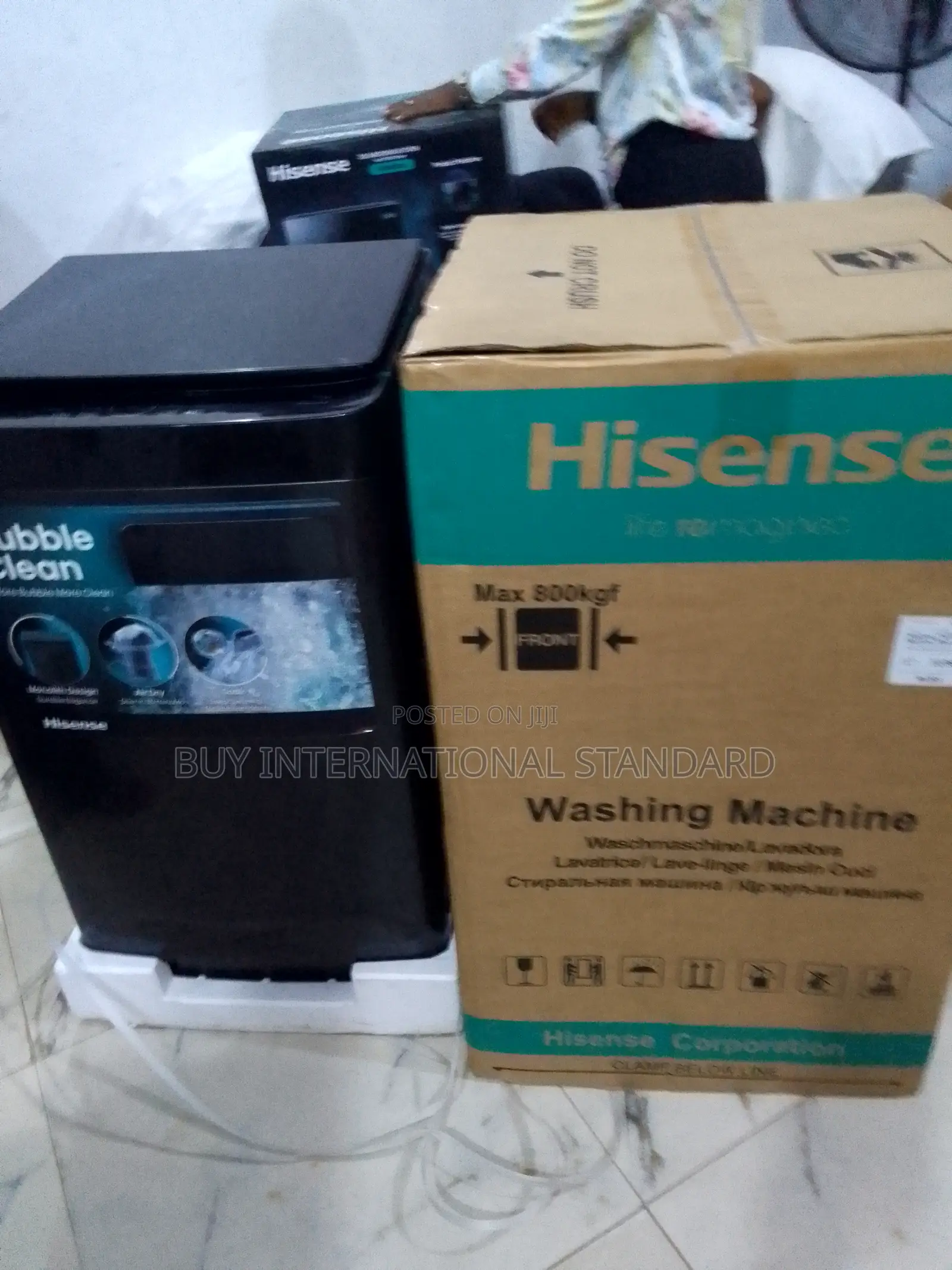 Hisense 9kg Top Load Washing Machine – Brand New