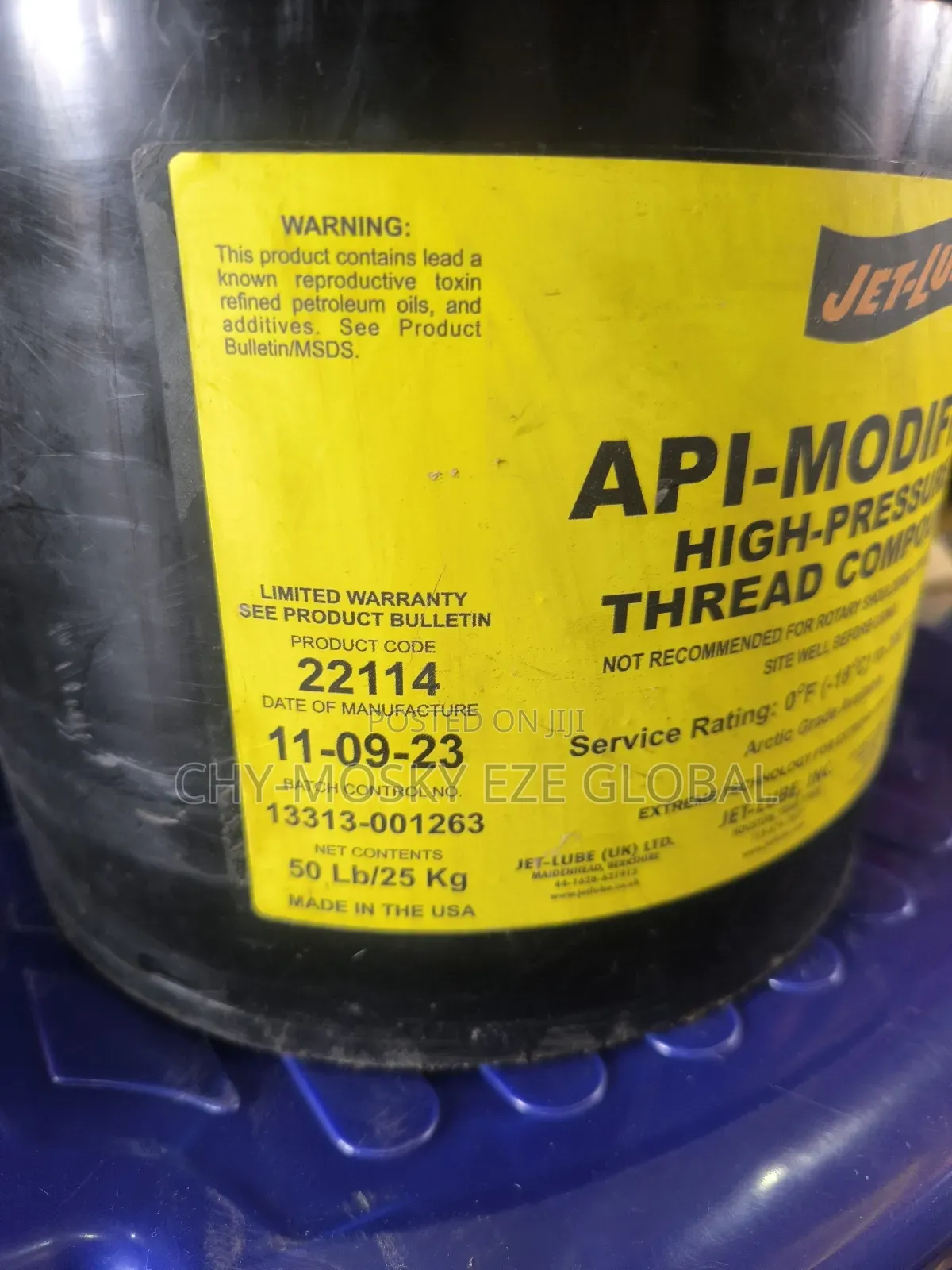 Jetlube Api Modified High Pressure Thread Compound