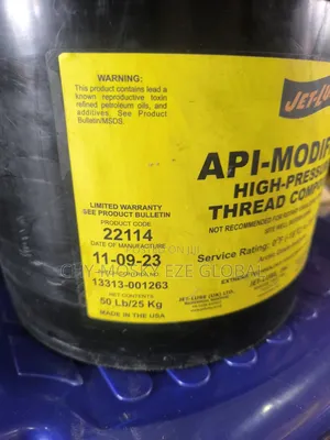 Jetlube Api Modified High Pressure Thread Compound