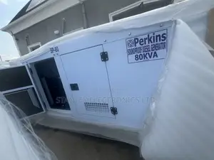 Brand New 80kva Perkins Soundproof Generator Diesel Engine 100% Copper