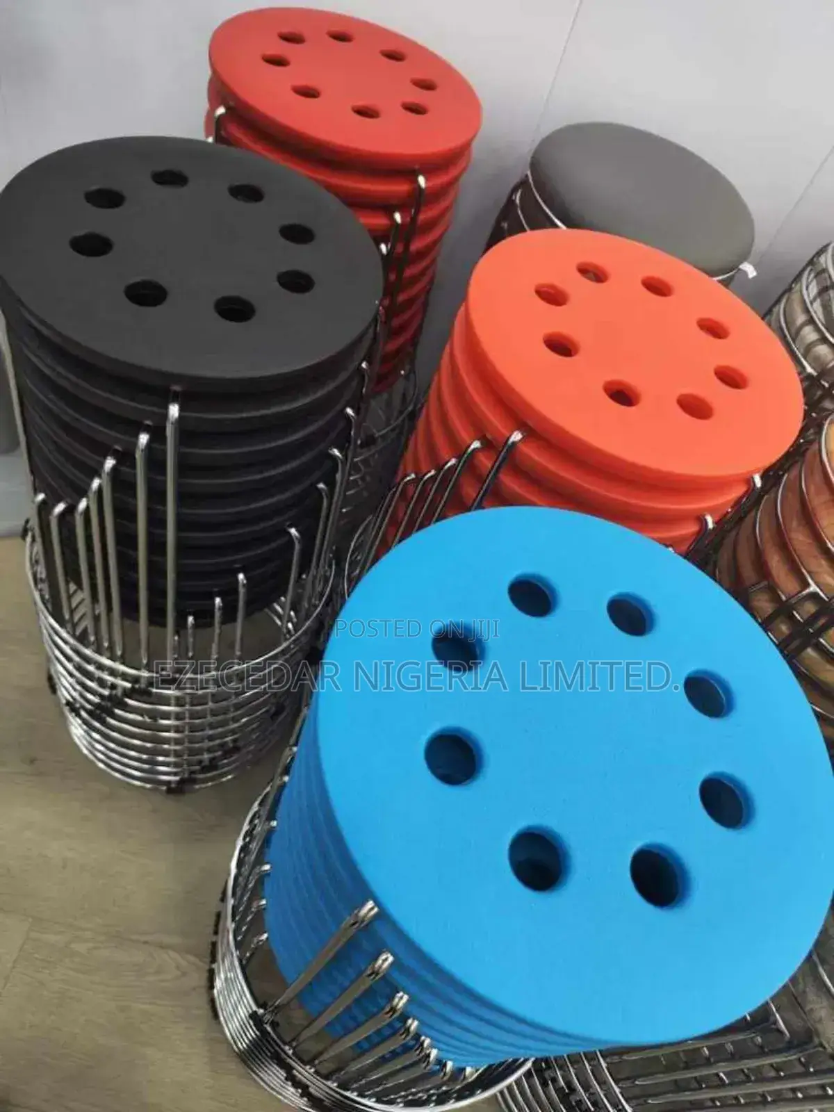 Plastic Top Side Stools