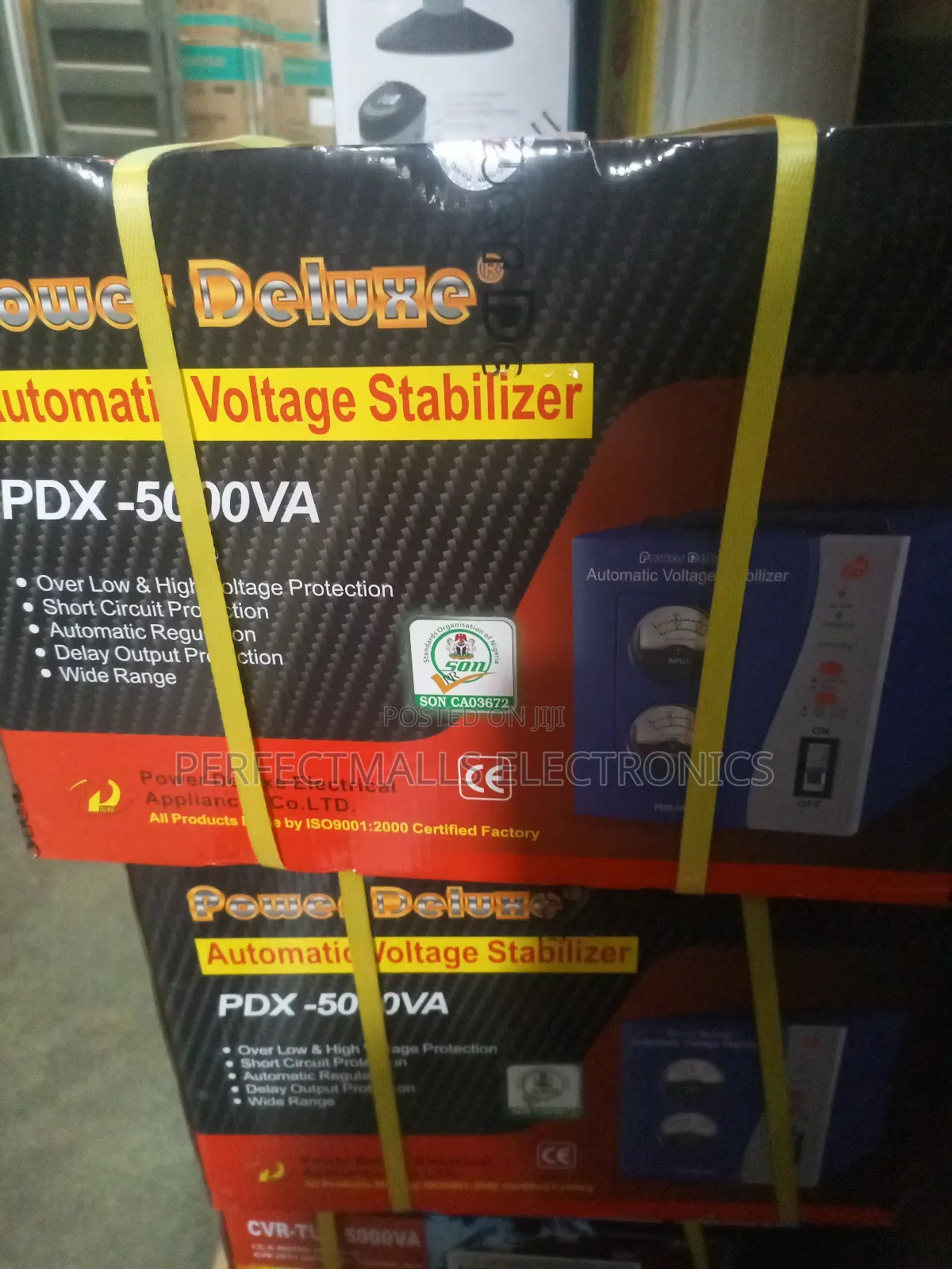 Power Deluxe 5000w Automatic Voltage Stabilizer PDX-5000va