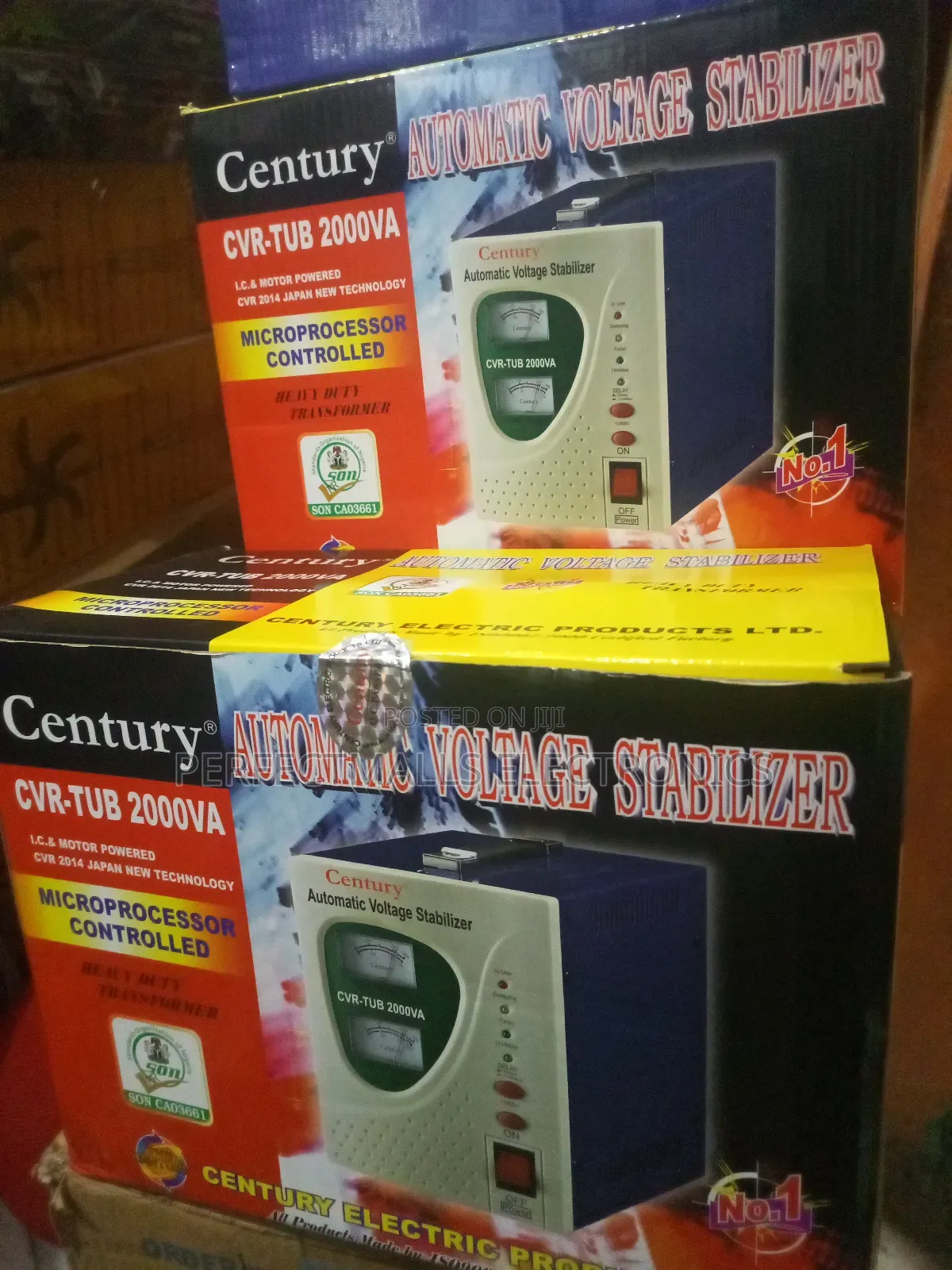 Century 2000va Automatic Voltage Stabilizer CVR-Tub- 2000va
