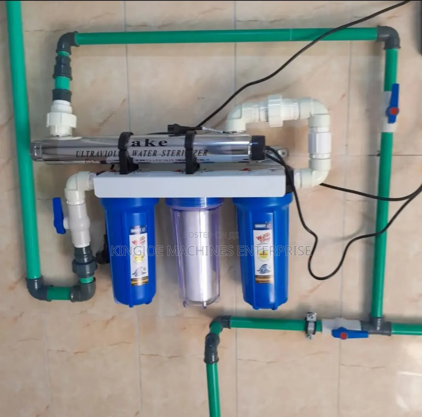 Sterilizer Uv With Filter Housing