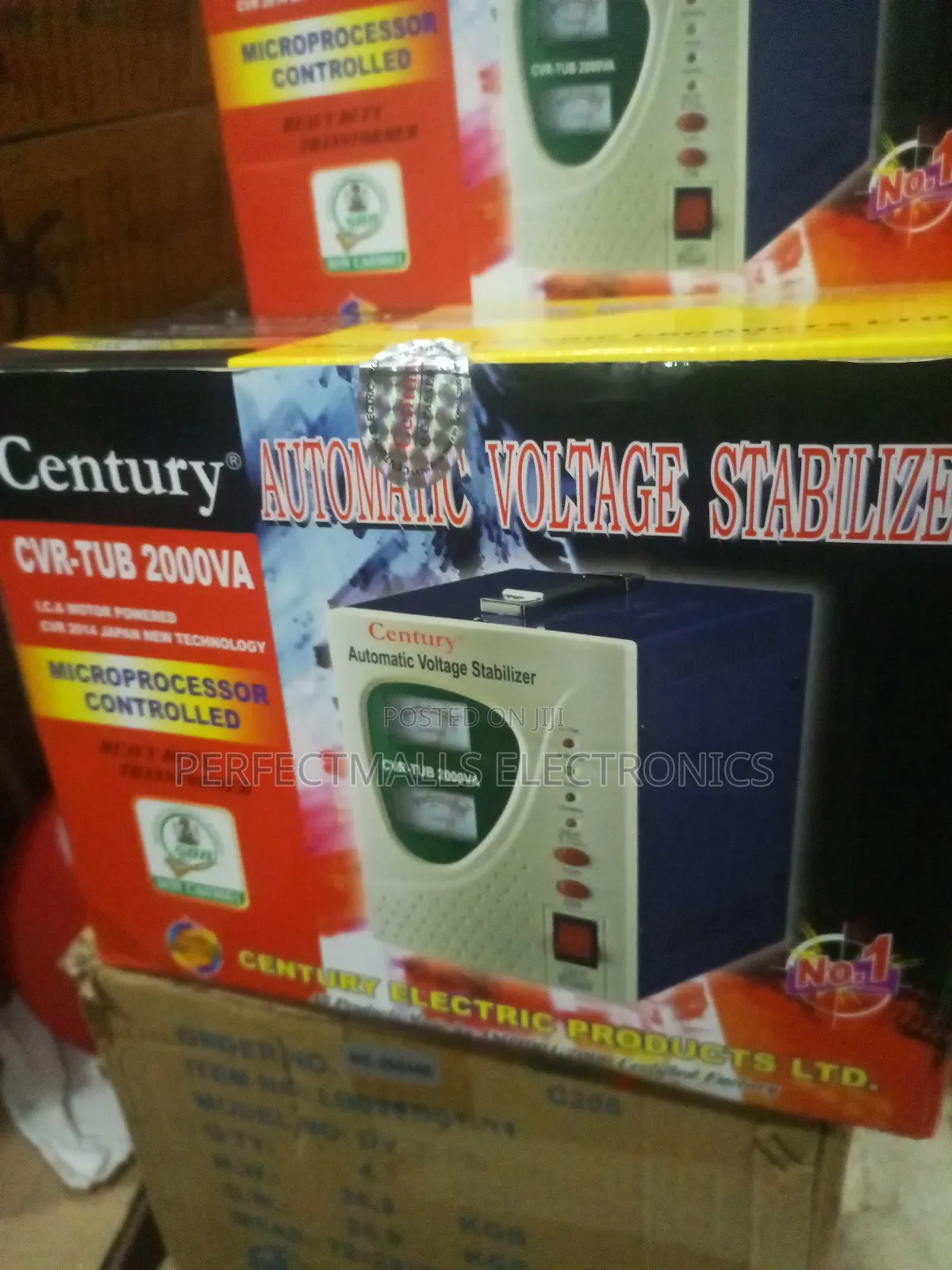 Century 2000va Automatic Voltage Stabilizer CVR-Tub- 2000va