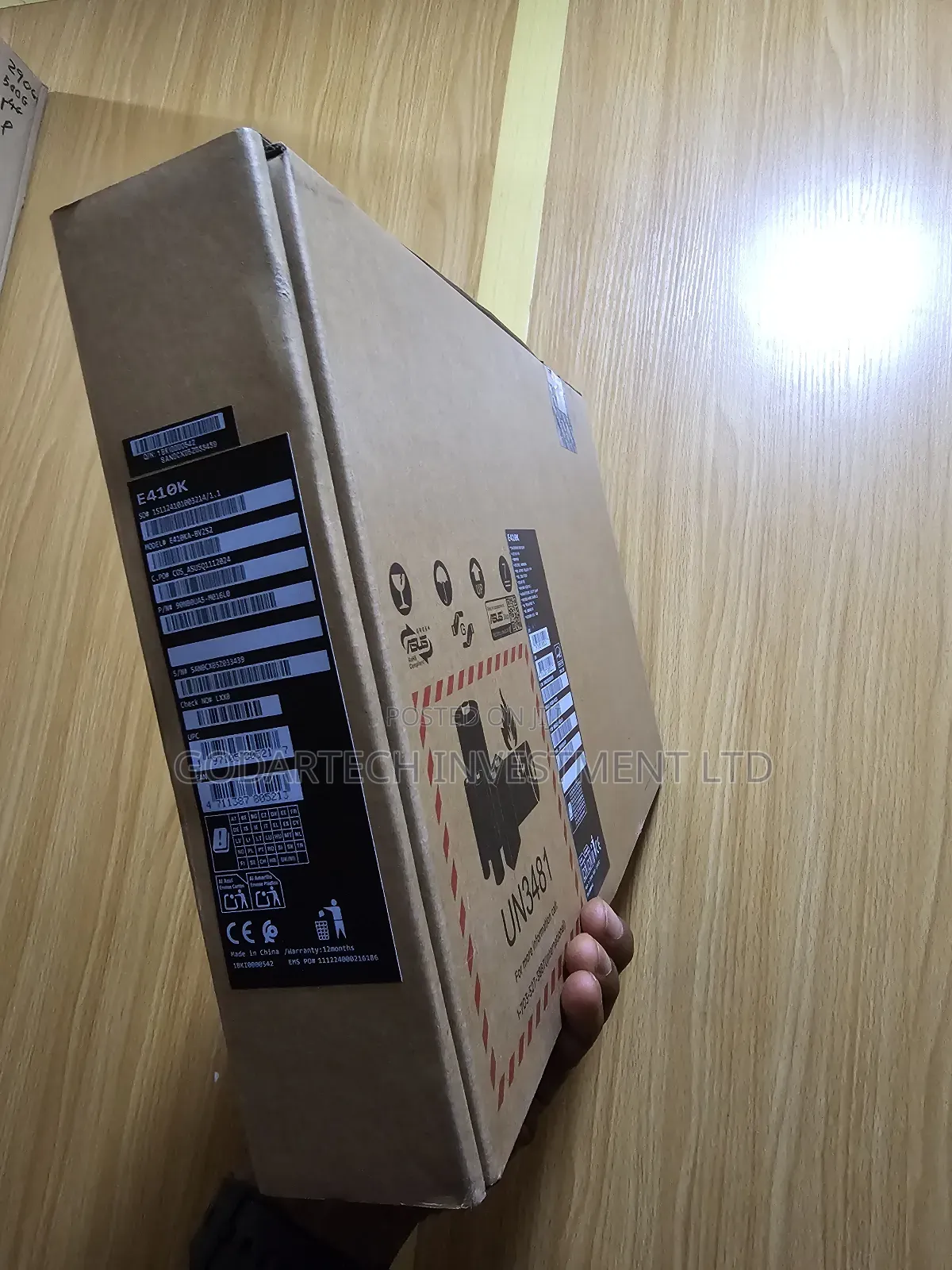 New Laptop Asus 4GB Intel Celeron SSD 256GB