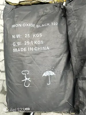 Iron Oxide Black Pigment Cement