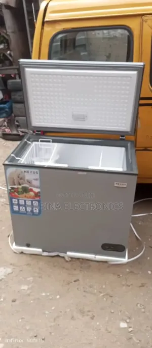 Brand New Nexus 200litter Chest Freezer√External Compressor√Silver√